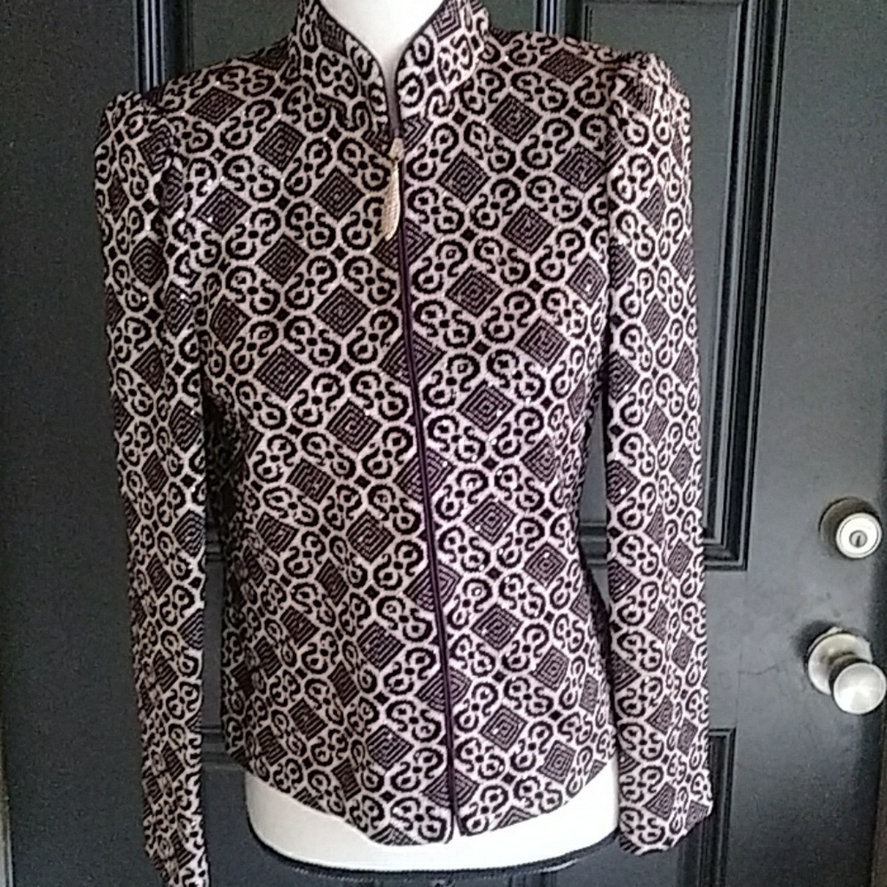 St.John Evening Sz 4 Blazer Jacket